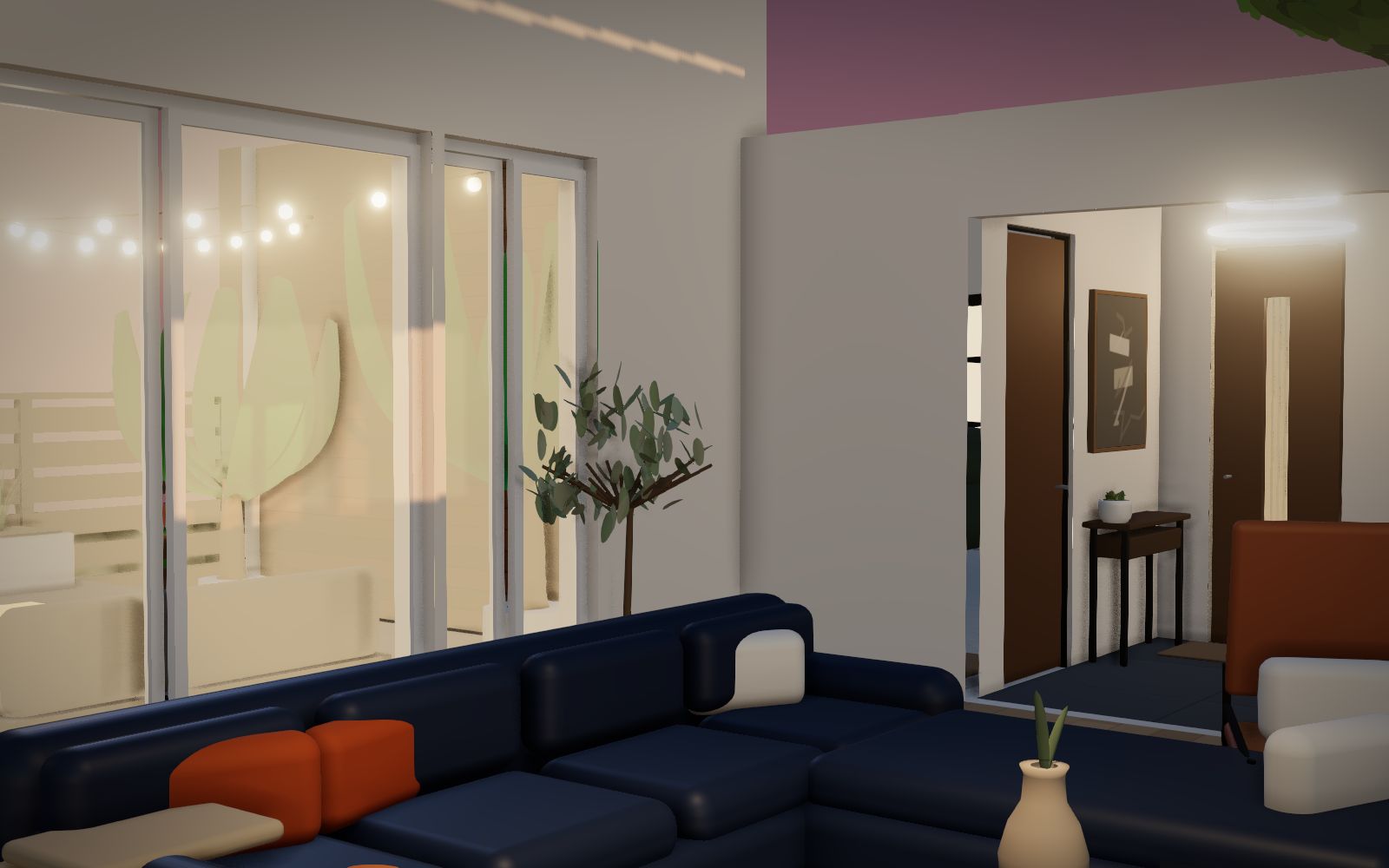 Sunny family home — render 5