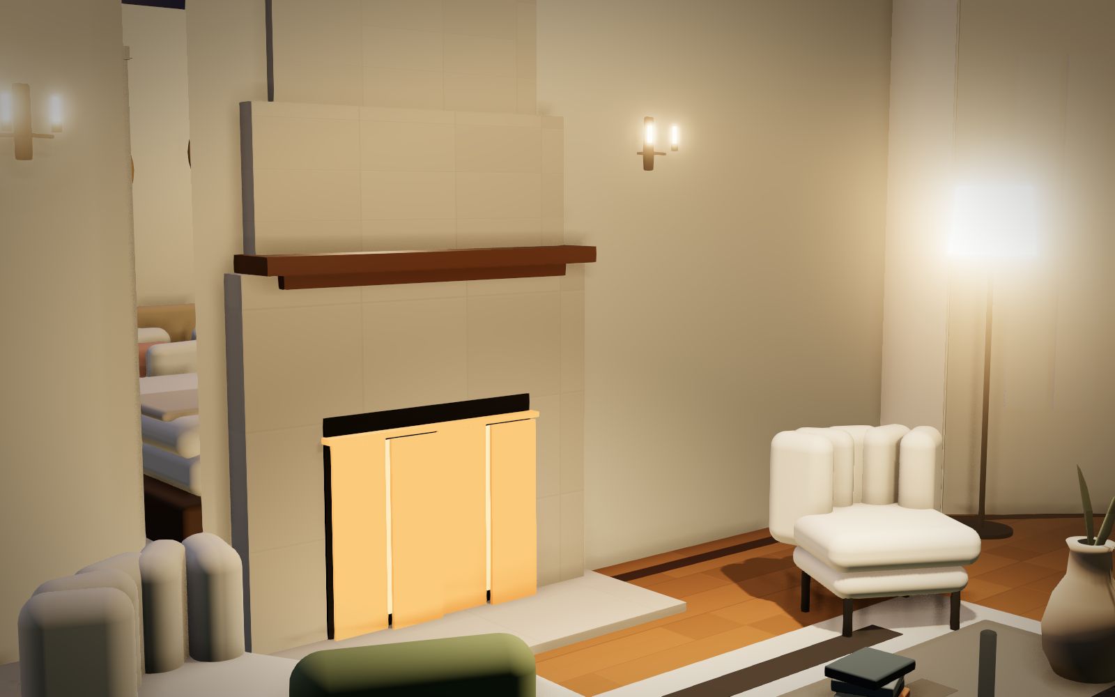 Hillside Spanish Revival — render 4